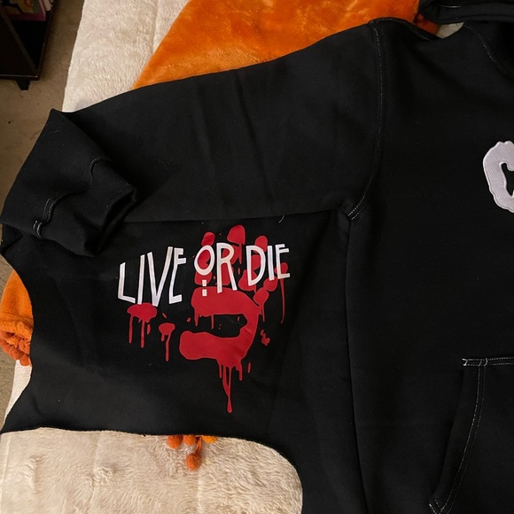 Jigsaw Halloween embroidered hoodie - Picture 3 of 6